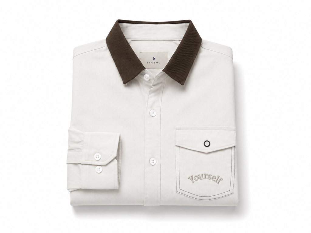 Contrast Collar Premium Shirts