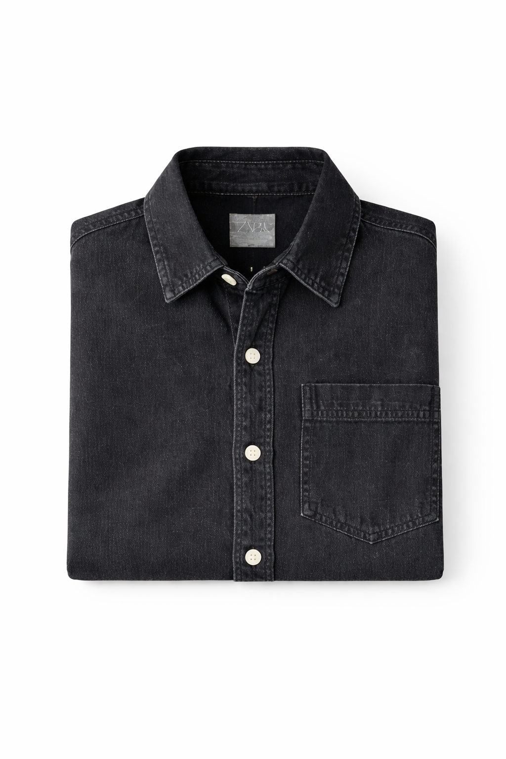 REGULAR FIT DENIM SHIRT