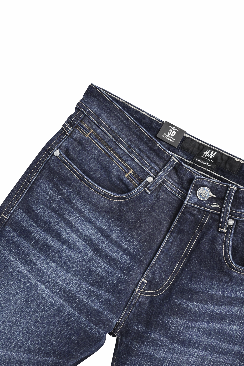 RELAX FIT BLUE DENIM JEANS