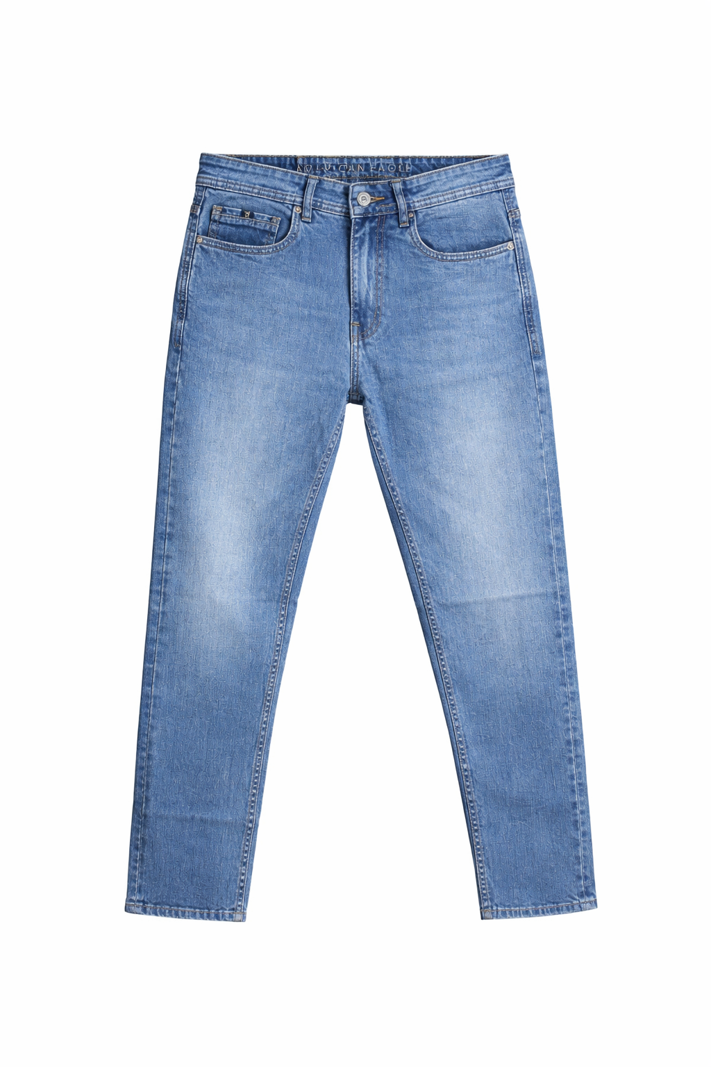 RELAX FIT BLUE DENIM JEANS