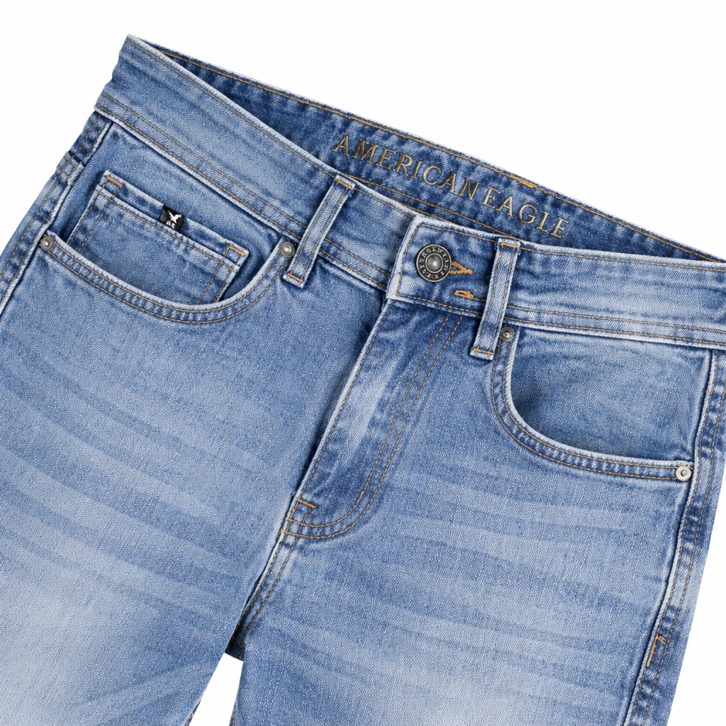 RELAX FIT BLUE DENIM JEANS