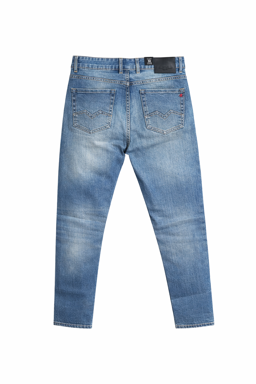 RELAX FIT BLUE DENIM JEANS