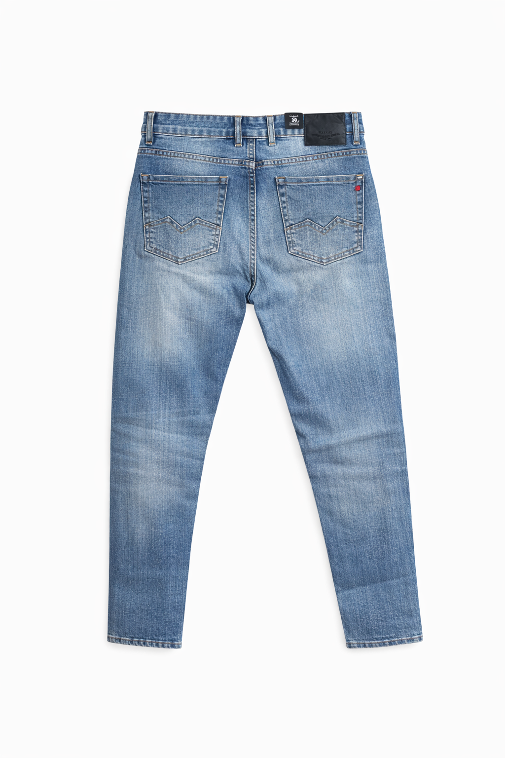 RELAX FIT BLUE DENIM JEANS
