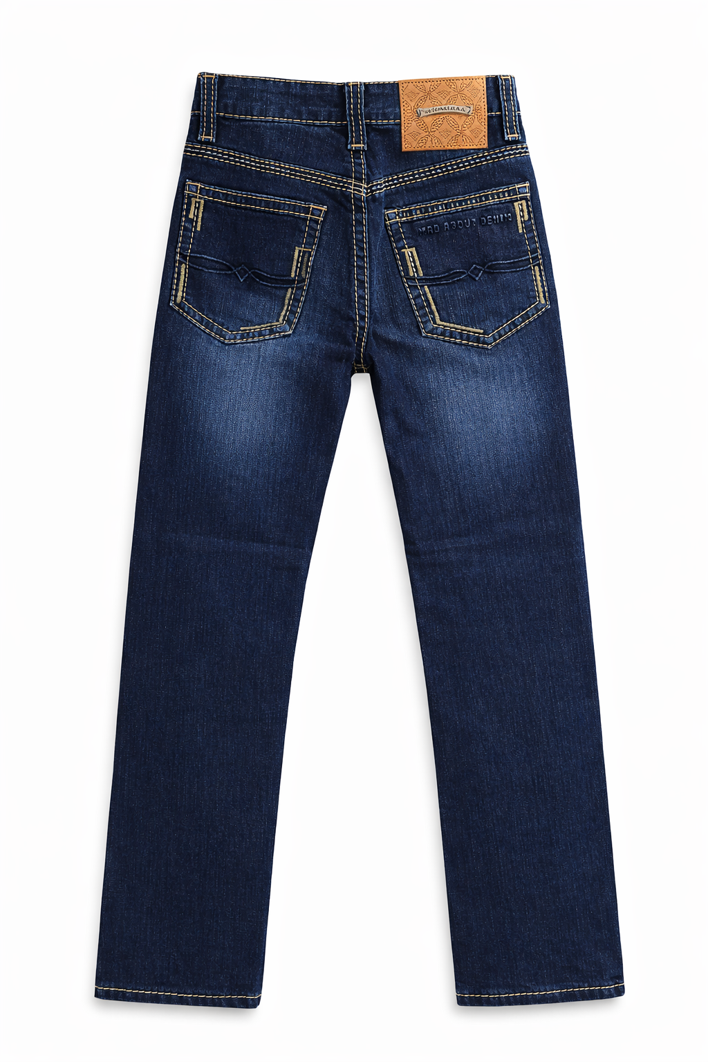 CLASSIC DENIM STRAIGHT FIT JEANS