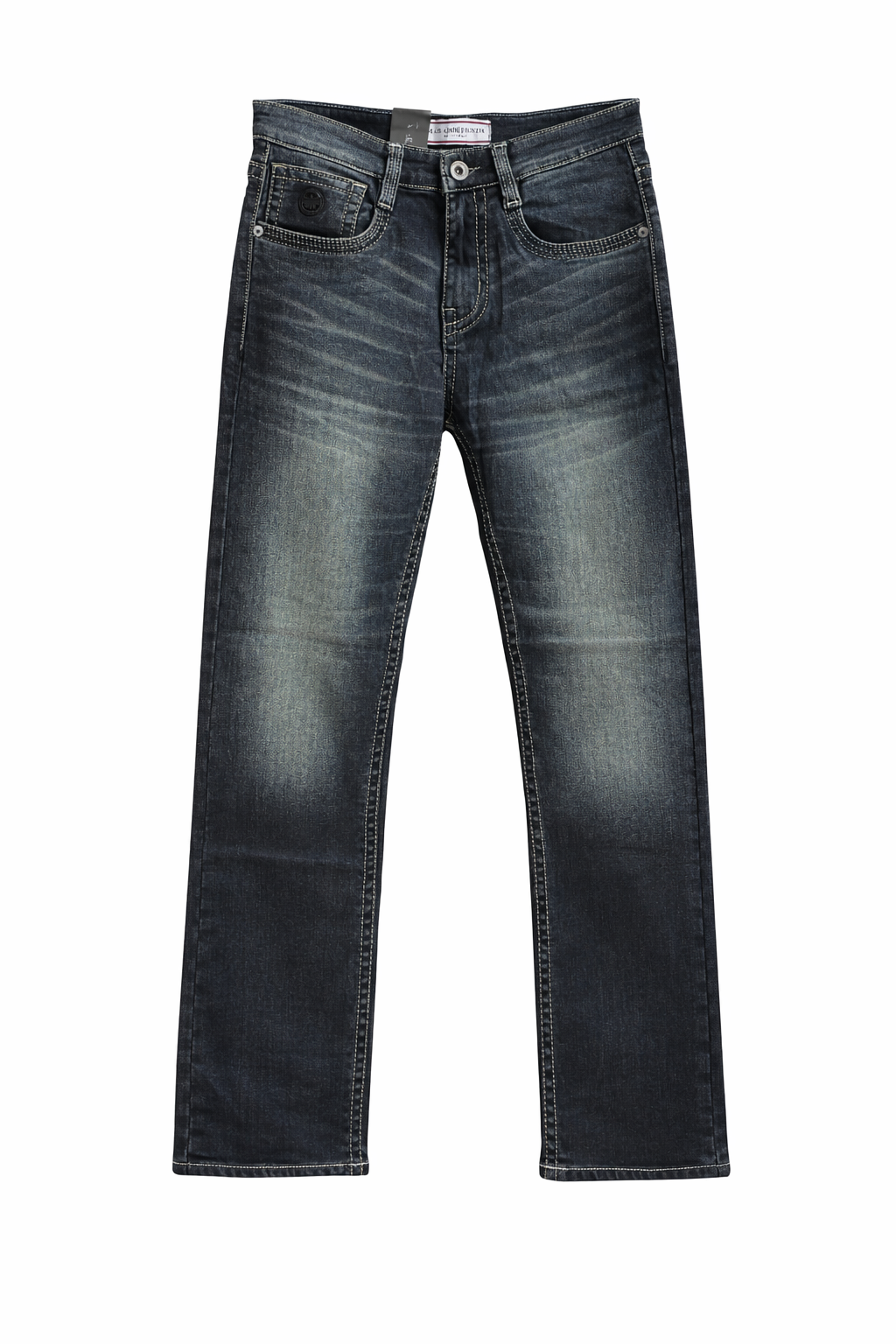 CLASSIC DENIM STRAIGHT FIT JEANS