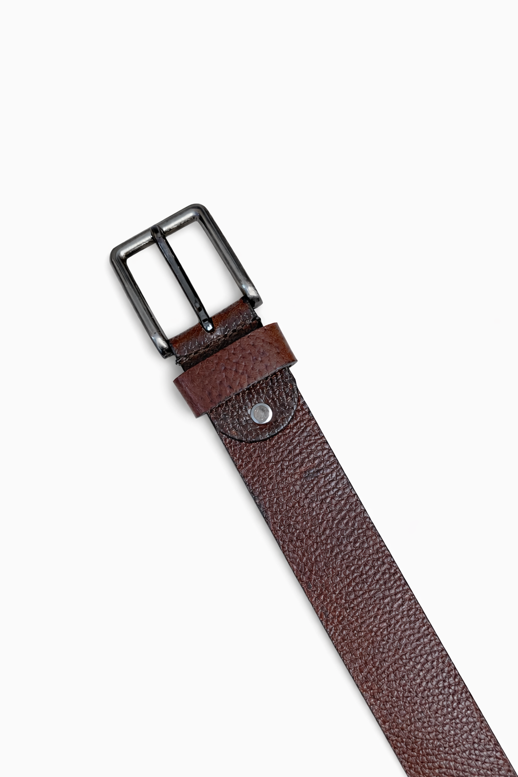 GENUINE LEATHER BELT BROWN