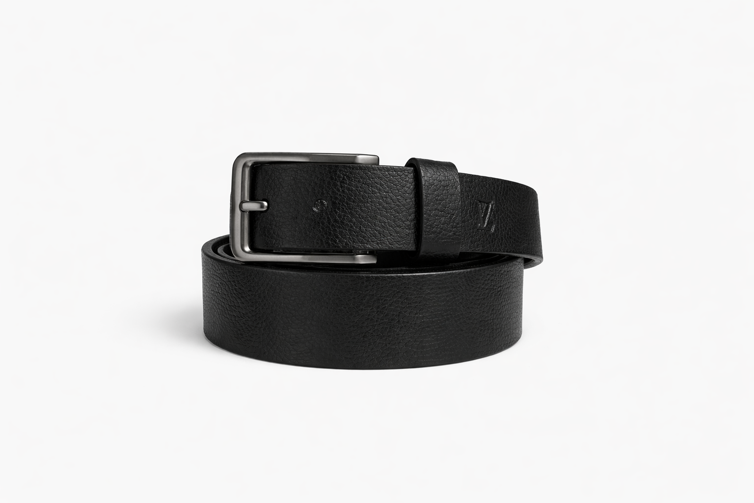 GENUINE LEATHER BELT BLACK