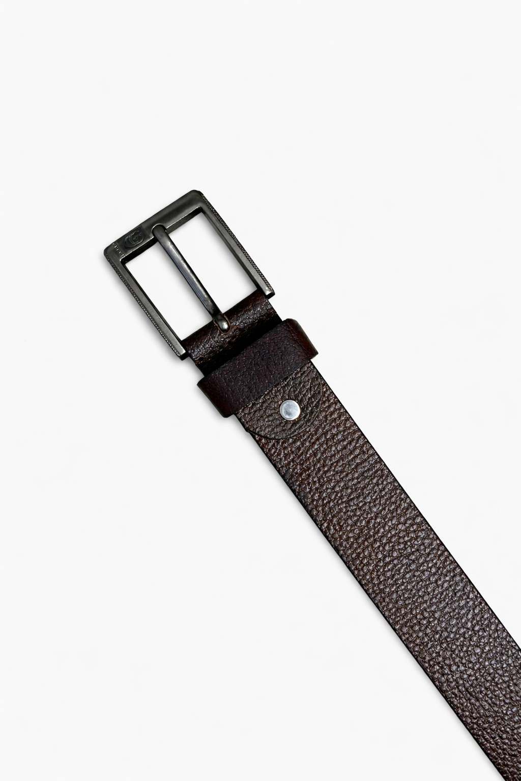 GENUINE LEATHER BELT BROWN