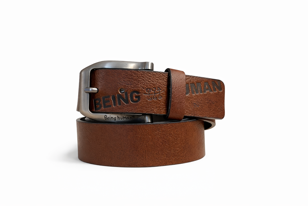 GENUINE LEATHER BELT BROWN