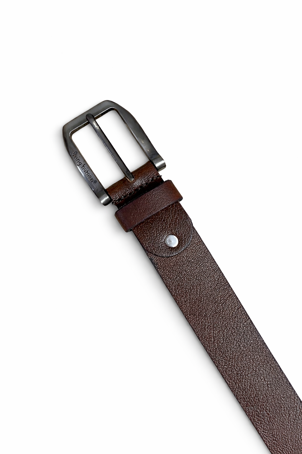 GENUINE LEATHER BELT BROWN