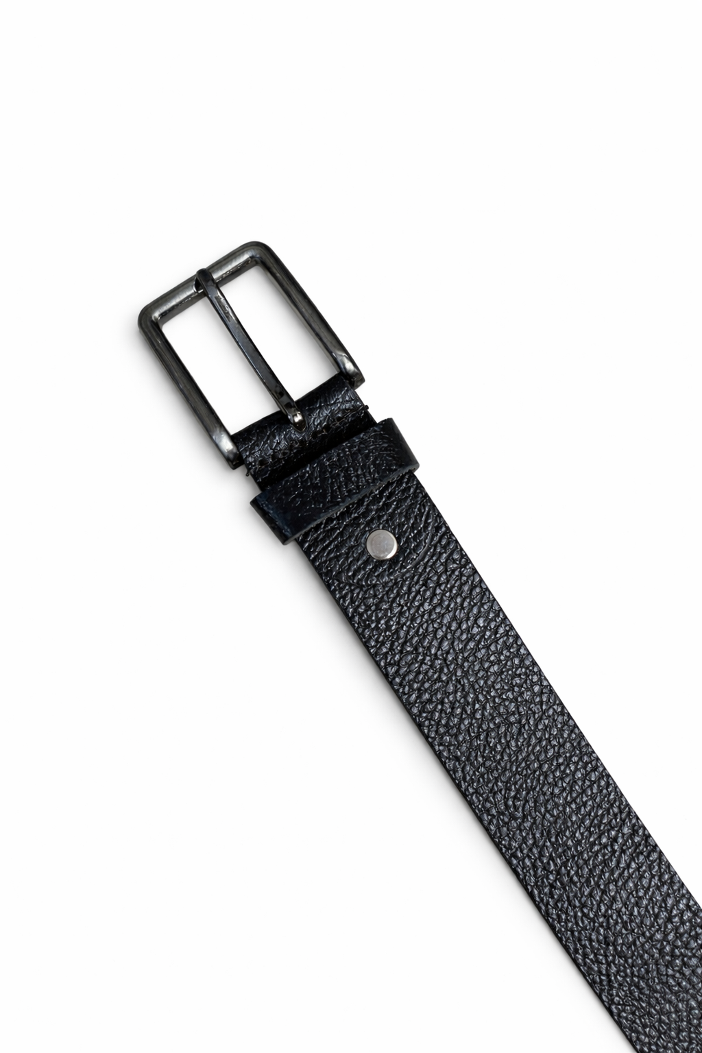 GENUINE LEATHER BELT BLACK