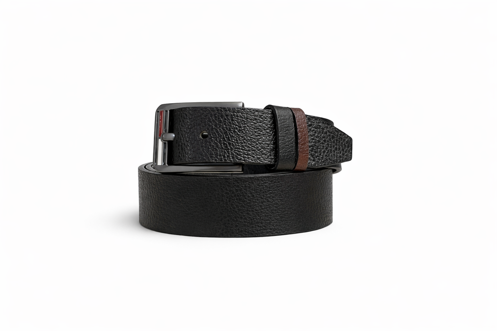 GENUINE LEATHER BELT BLACK