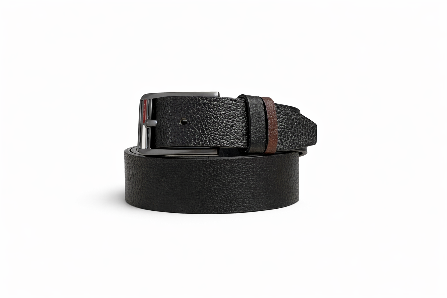 GENUINE LEATHER BELT BLACK