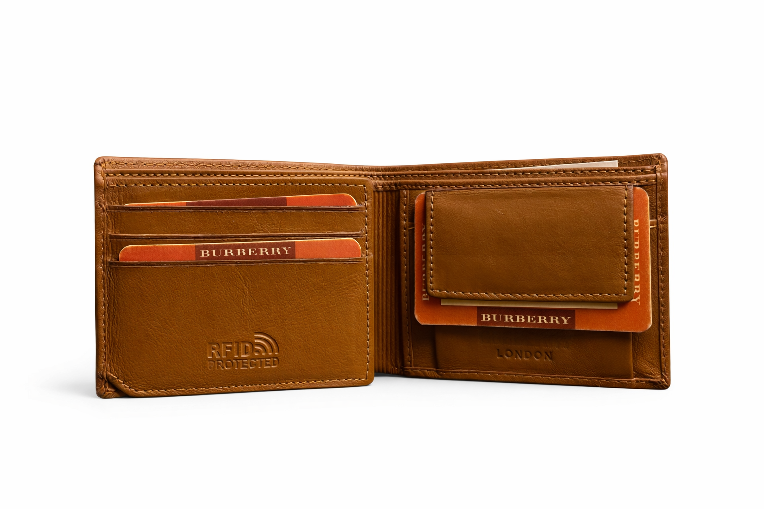 GENUINE LEATHER WALLET TAN