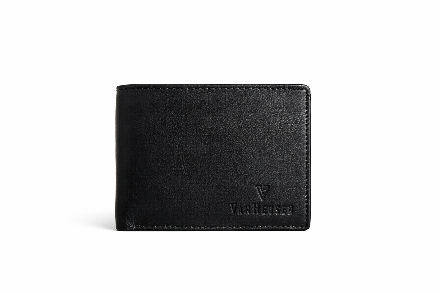 GENUINE LEATHER WALLET BLACK