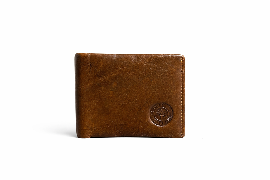 GENUINE LEATHER WALLET COFFEE