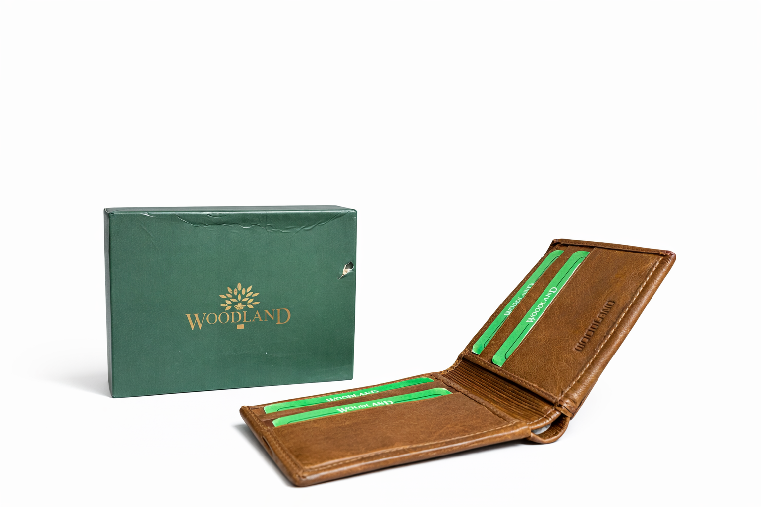 GENUINE LEATHER WALLET COFFEE