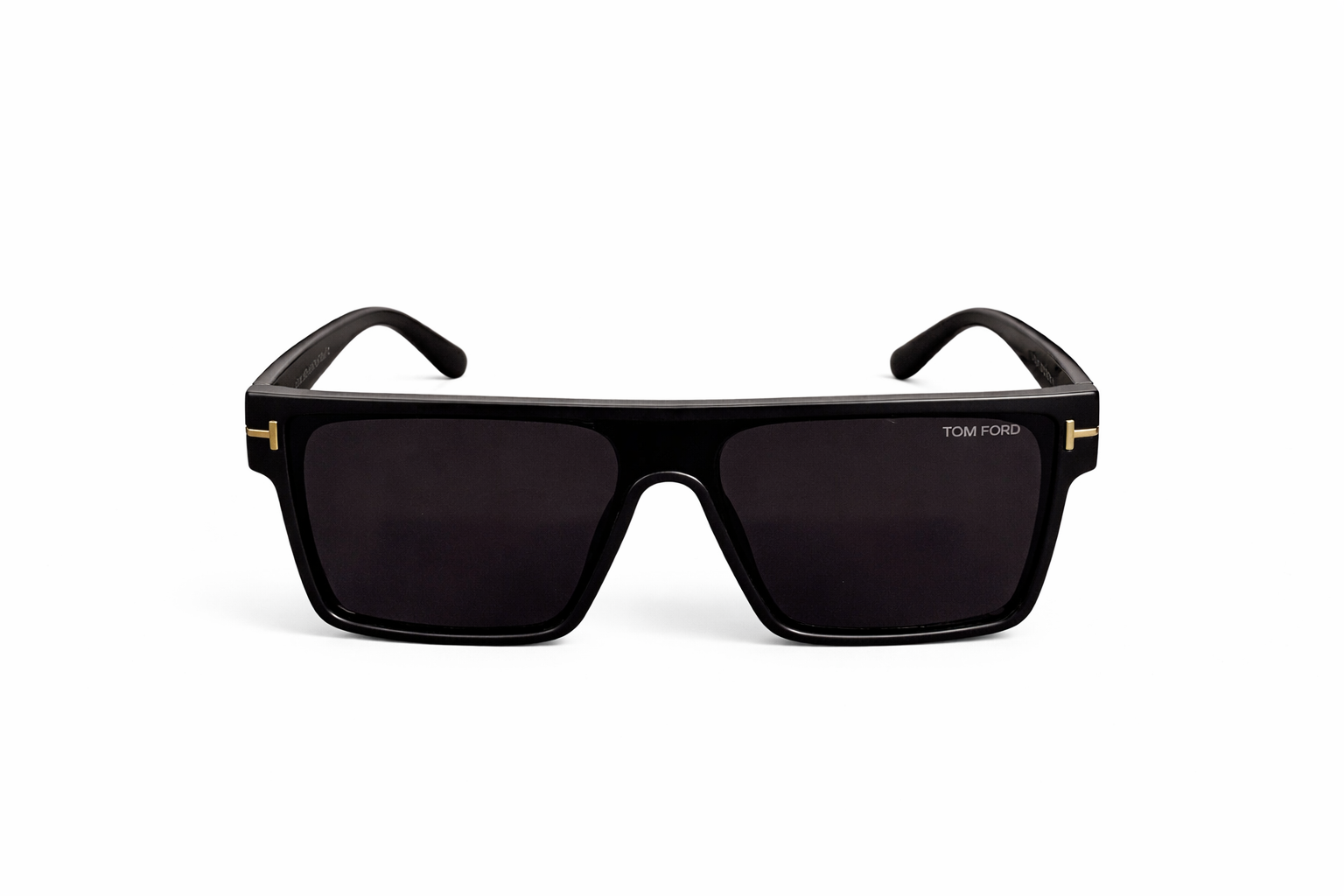 Luxury Black Square Sunglasses