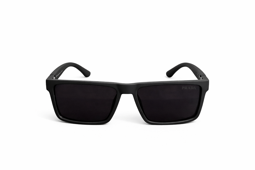 Matte Black Luxury Sunglasses