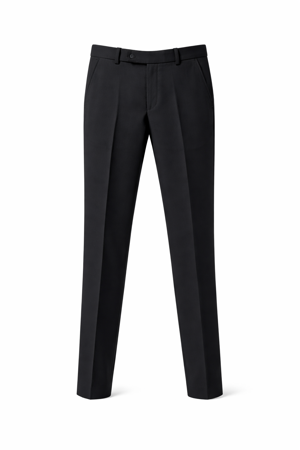 STRAIGHT FIT BLACK FORMAL PANT