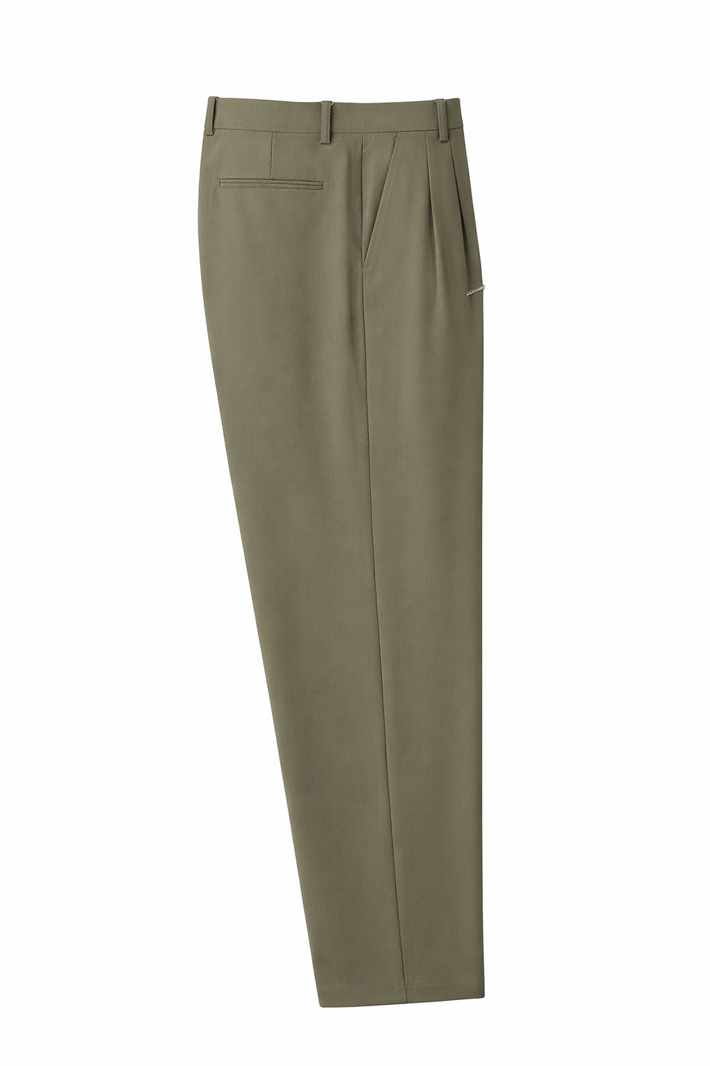 LOOS FIT OLIVE GREEN FORMAL PANT