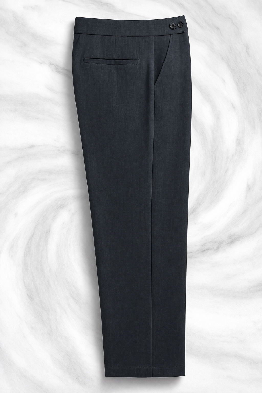 LOOS FIT CHARCOAL GREY FORMAL PANT
