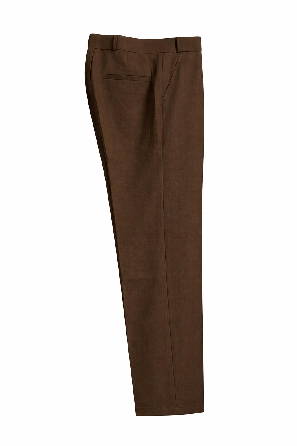 LOOS FIT RICH BROWN FORMAL PANT