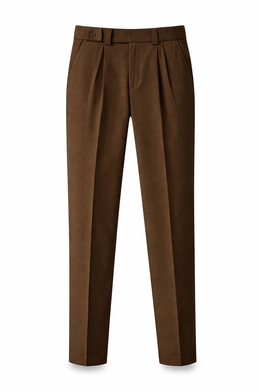 LOOS FIT RICH BROWN FORMAL PANT