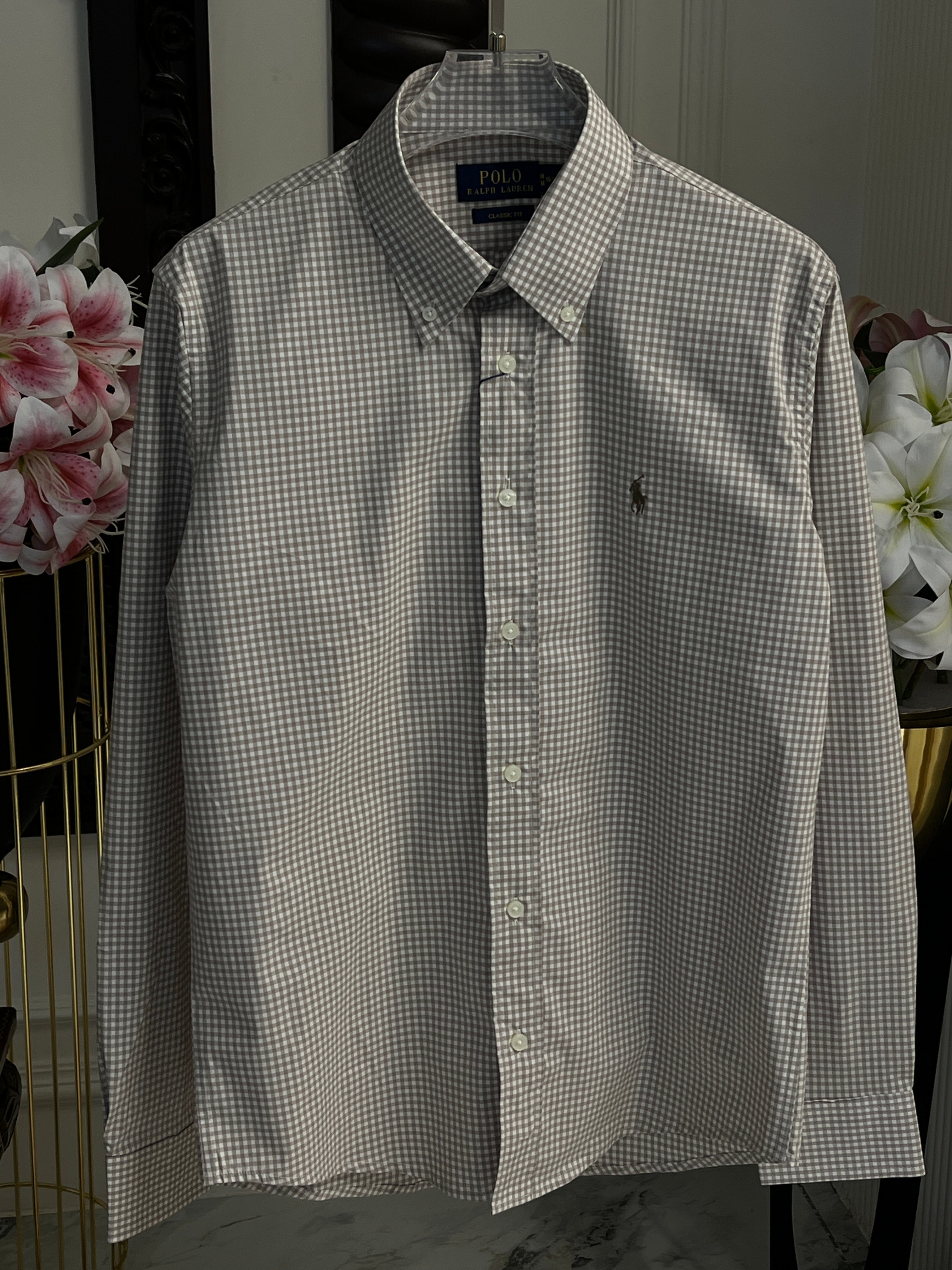 MERCERISED FABRIC  LYCRA PIN CHECK 101