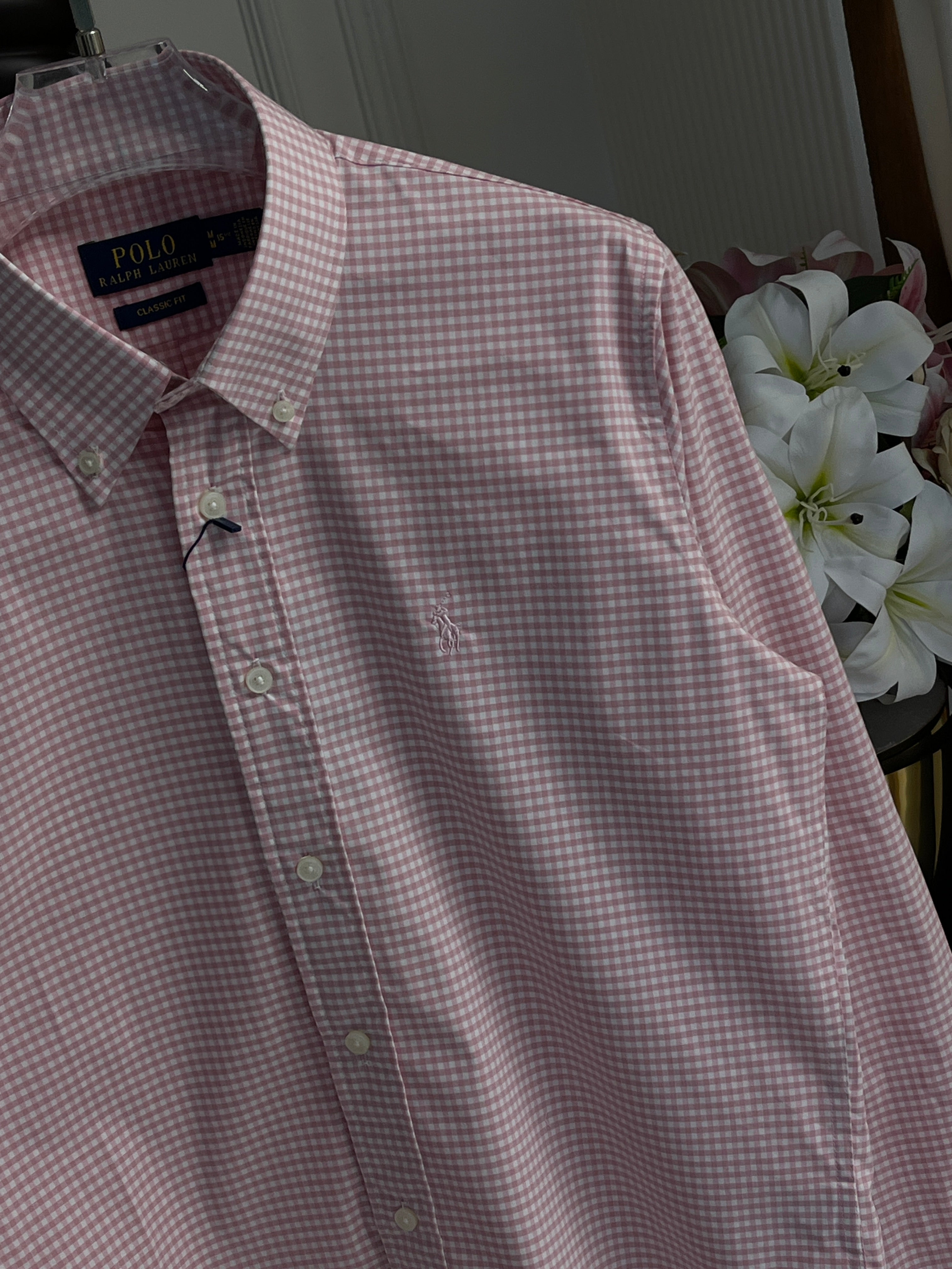 MERCERISED FABRIC  LYCRA PIN CHECK 104