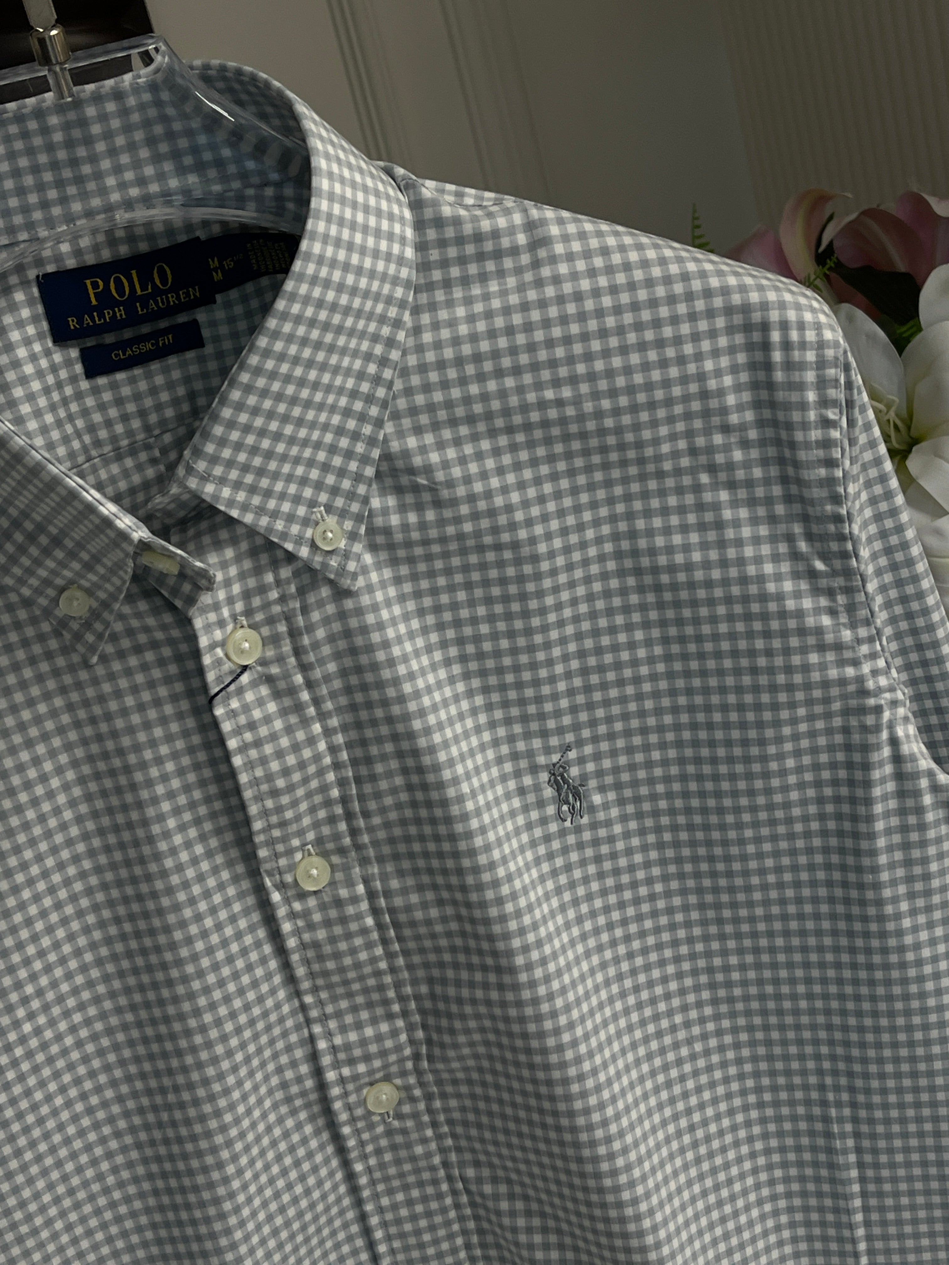 MERCERISED FABRIC  LYCRA PIN CHECK 102