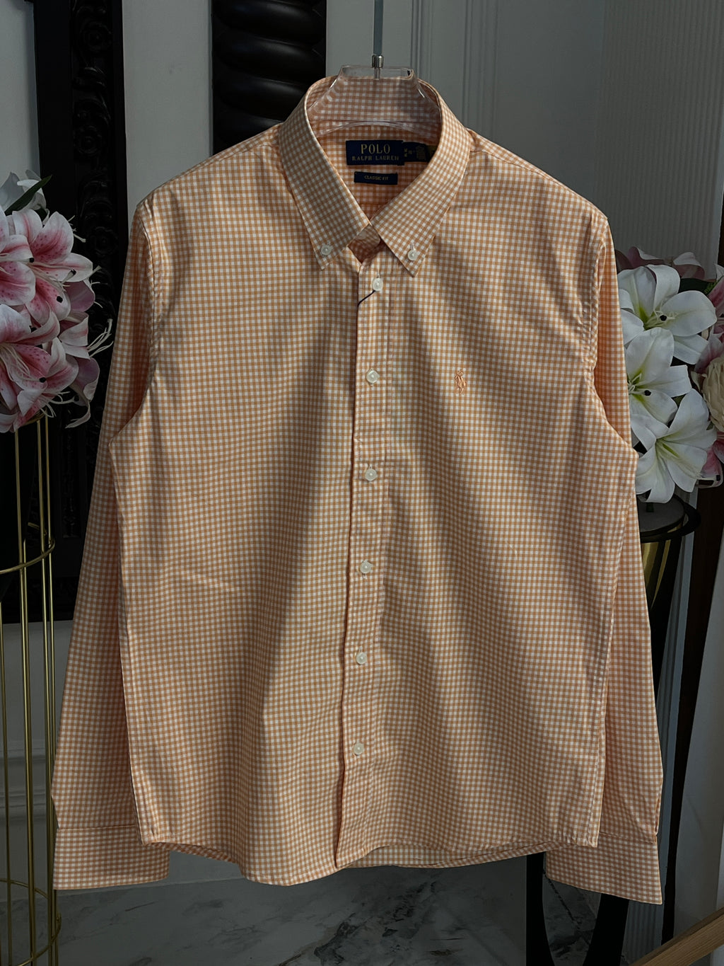 MERCERISED FABRIC  LYCRA PIN CHECK 103