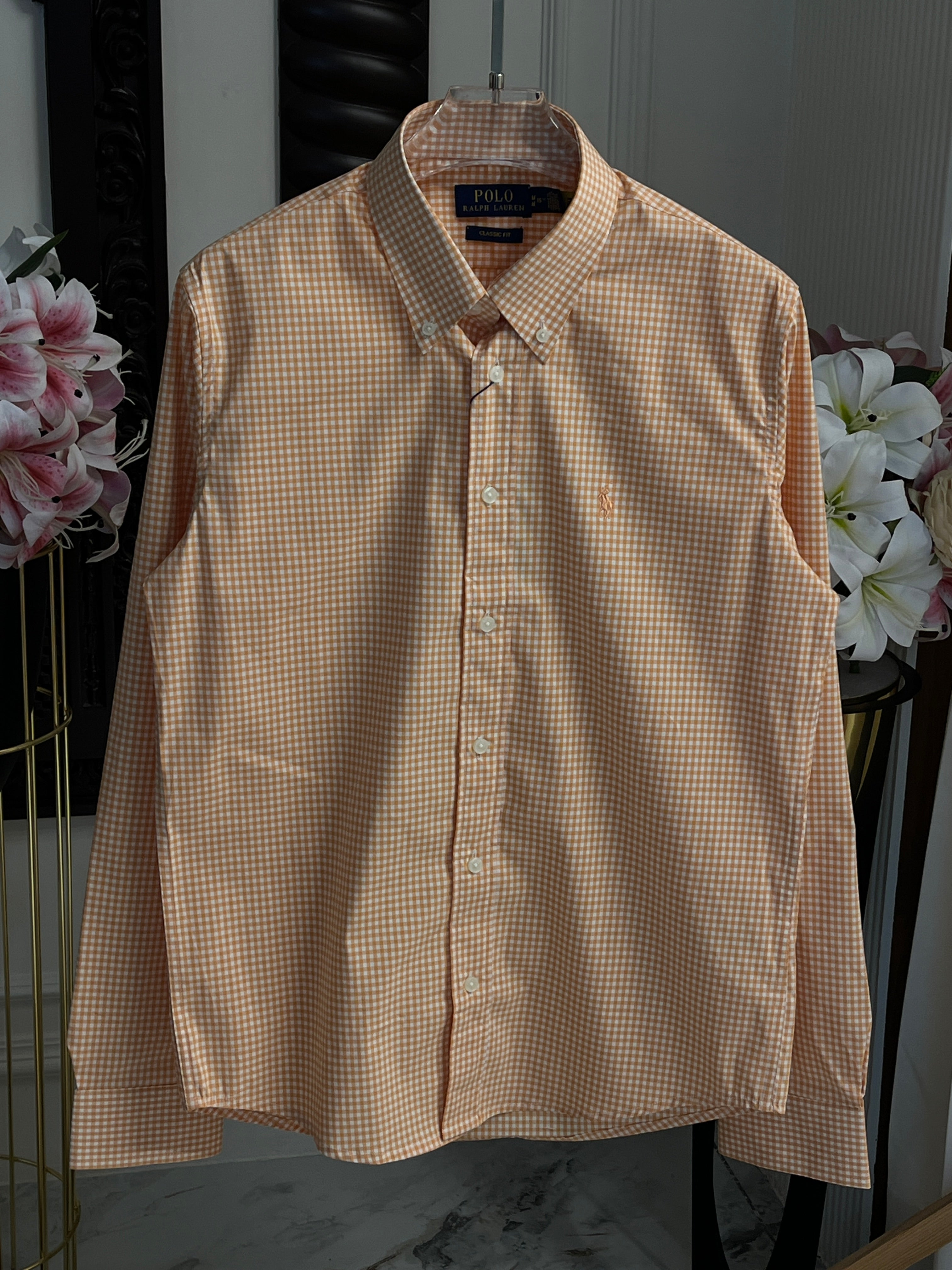 MERCERISED FABRIC  LYCRA PIN CHECK 103