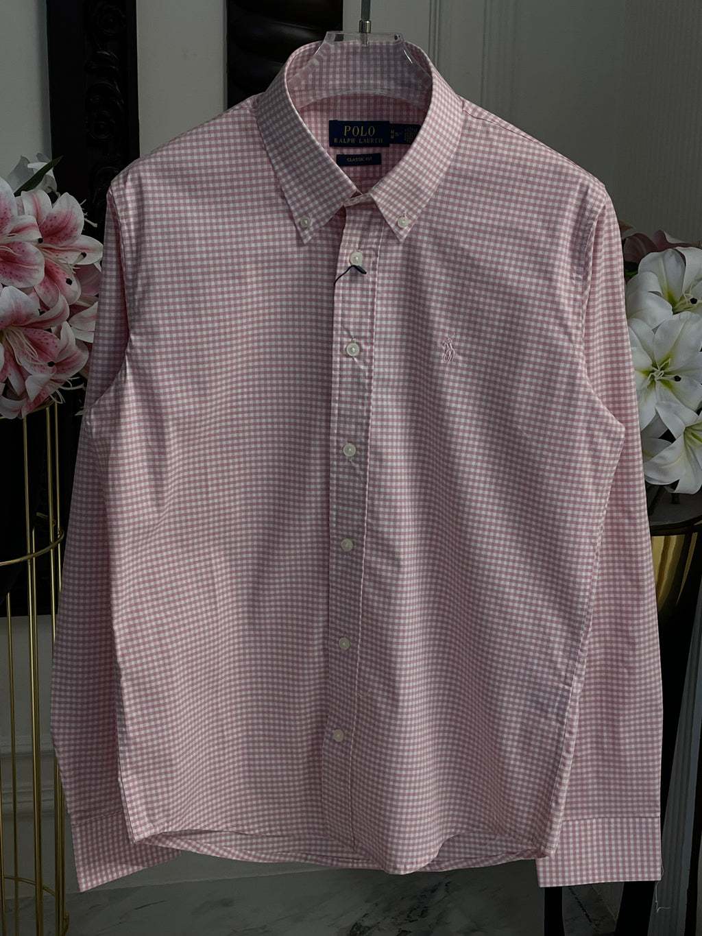 MERCERISED FABRIC  LYCRA PIN CHECK 104