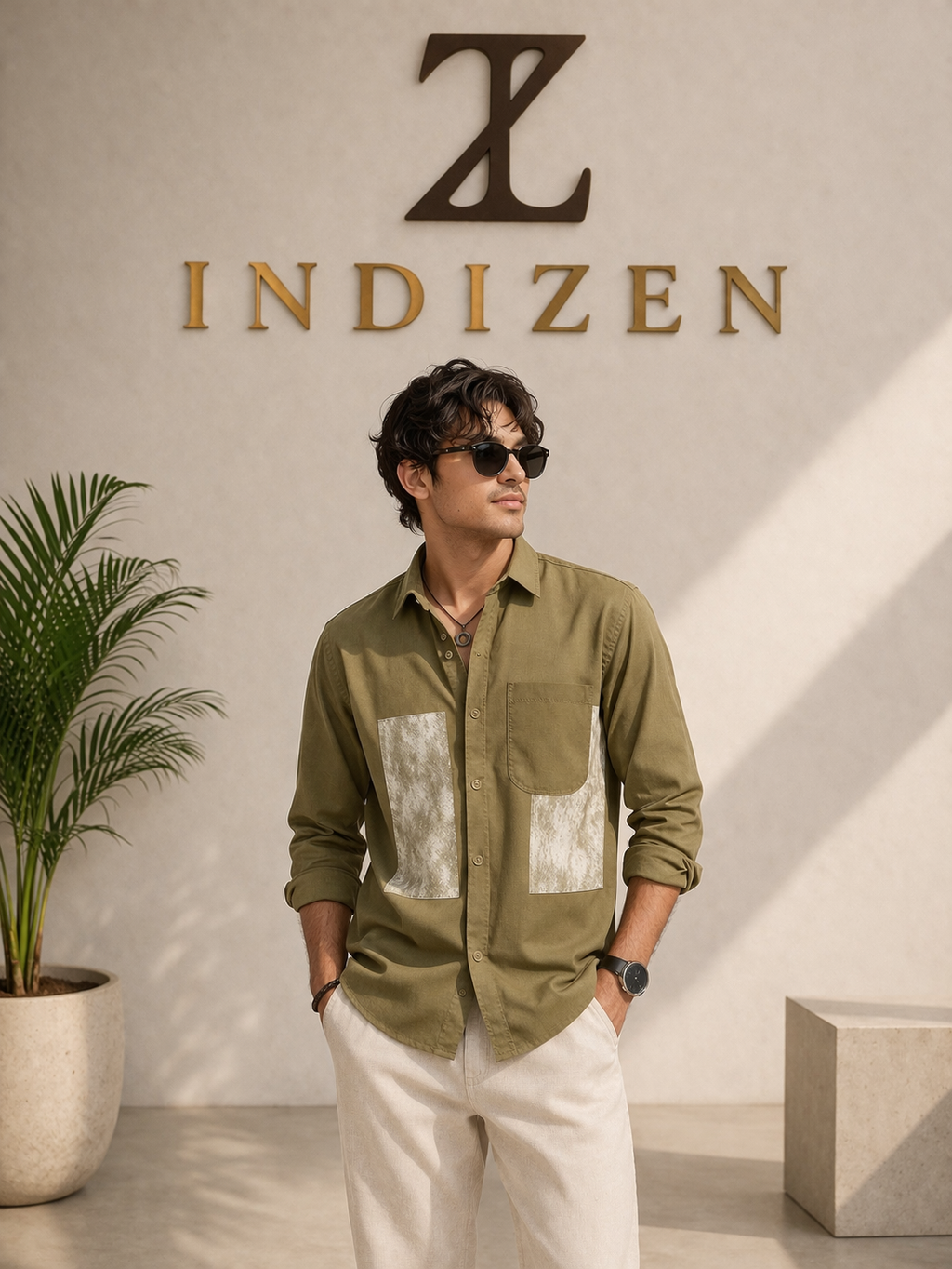 INDIZEN DESIGNER SHIRT