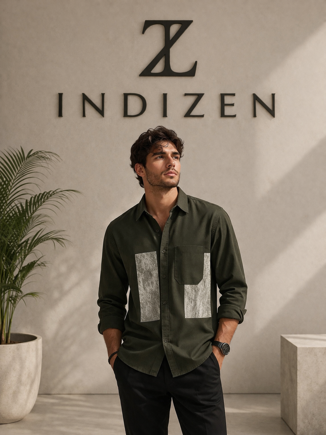 INDIZEN DESIGNER SHIRT