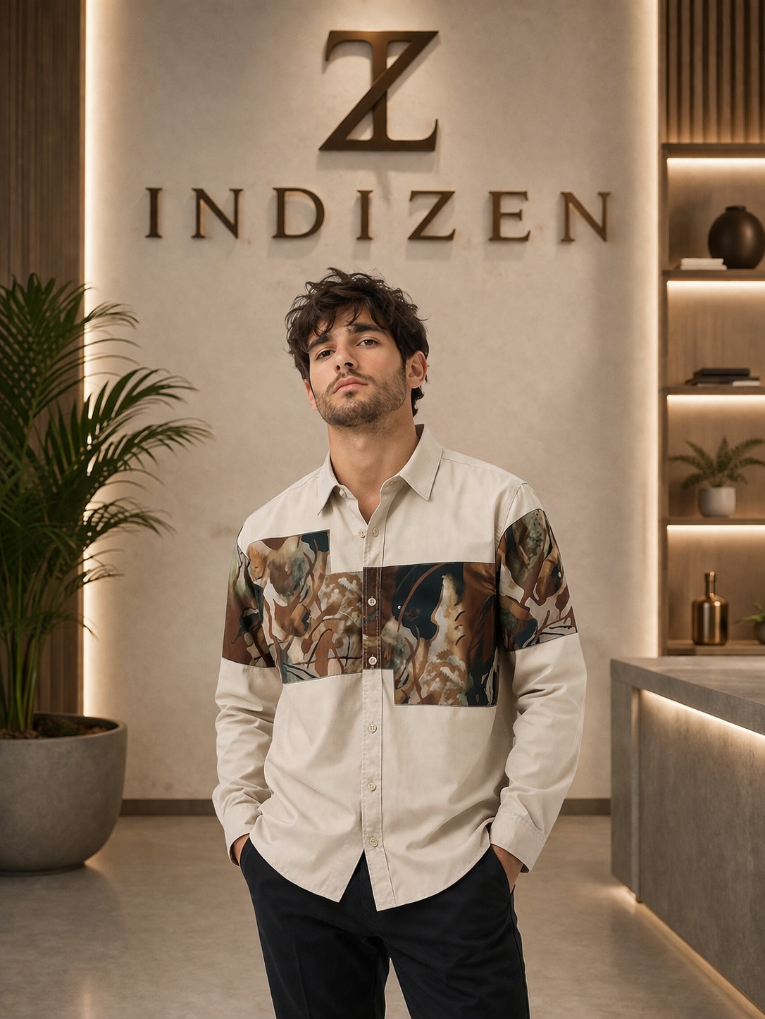 INDIZEN DESIGNER SHIRT