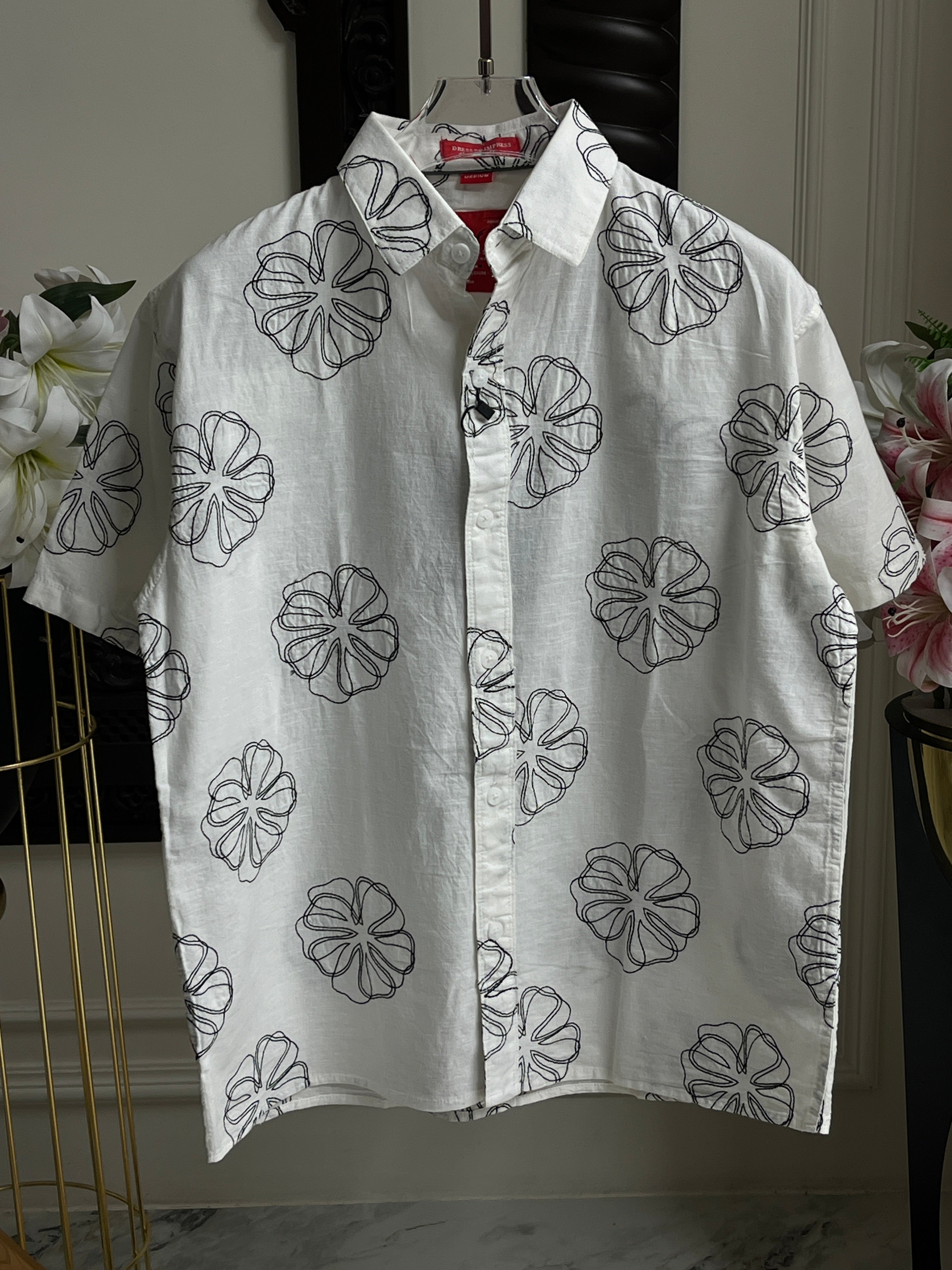 Men’s Printed Half Sleeve Shirt