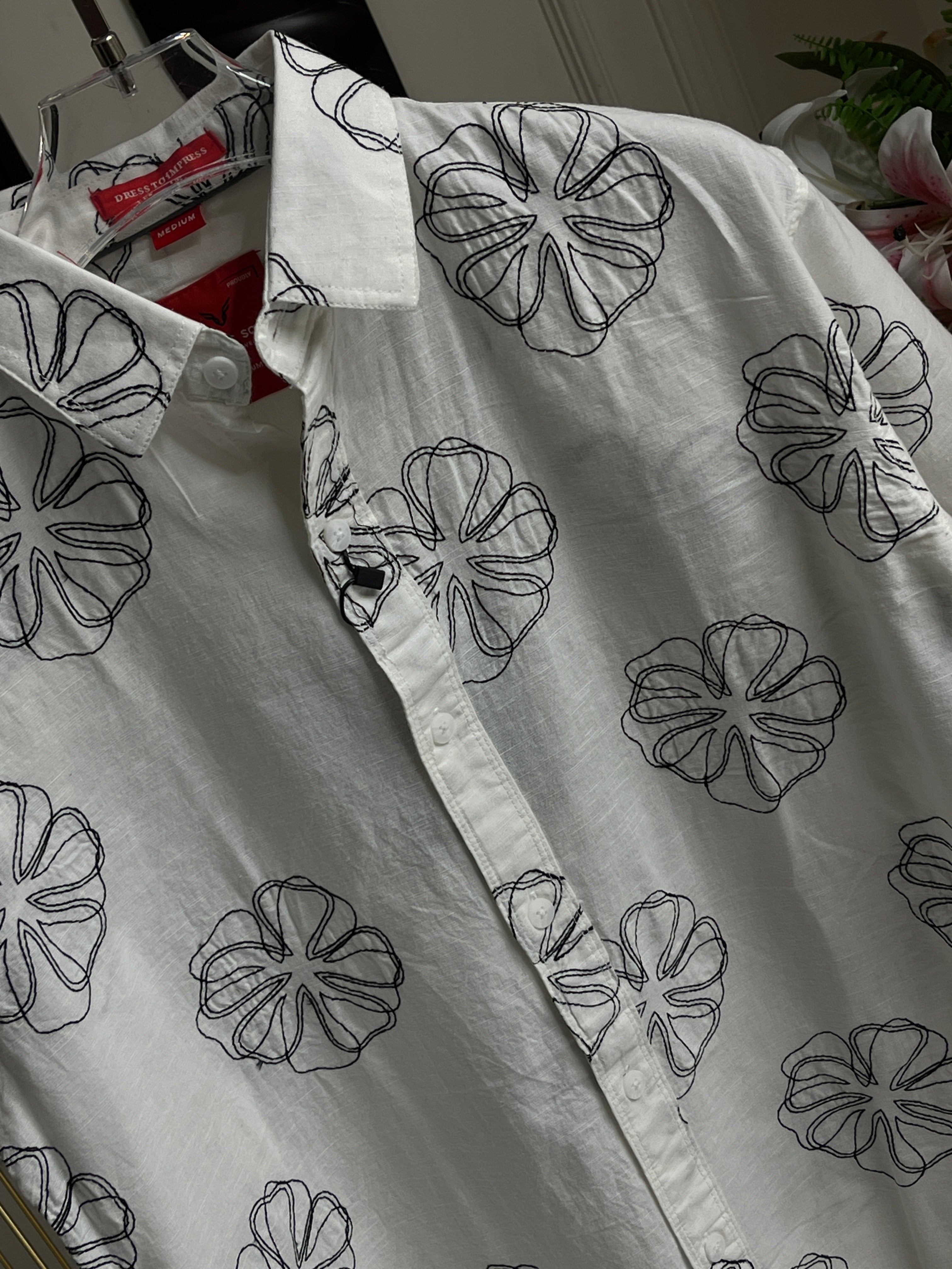 Men’s Printed Half Sleeve Shirt