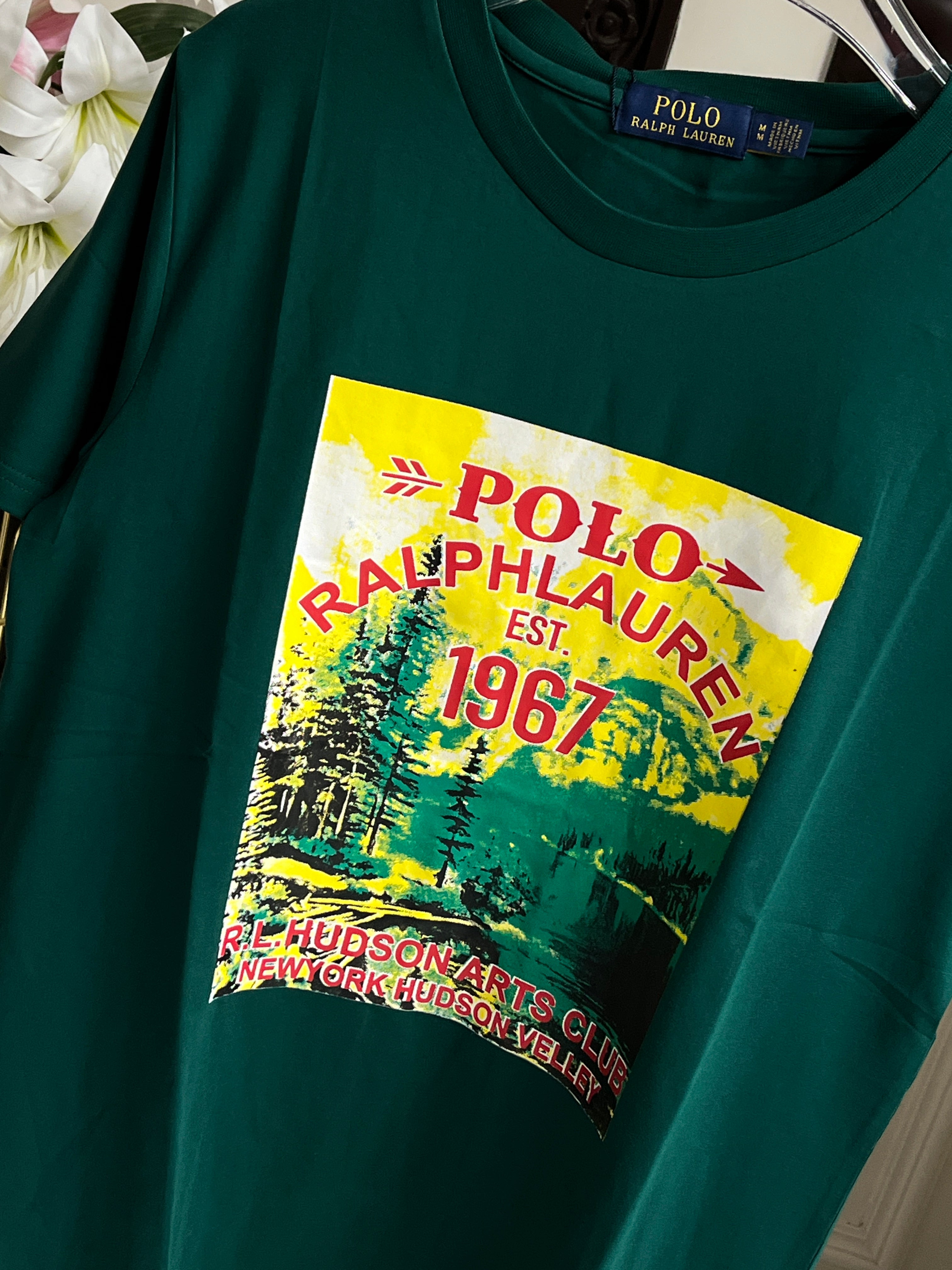 Heritage Athletic Graphic Tee – Green 114