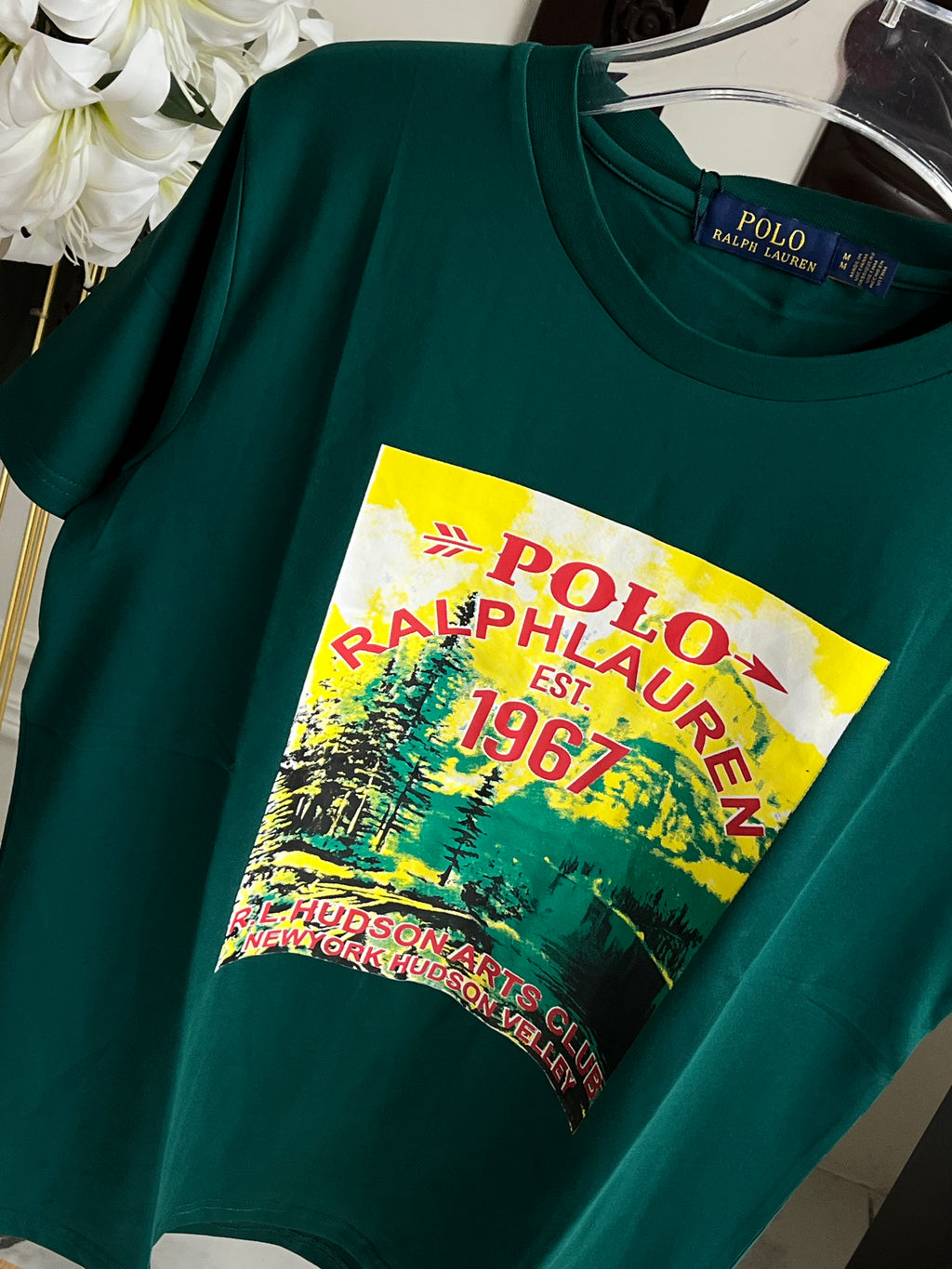 Heritage Athletic Graphic Tee – Green 114