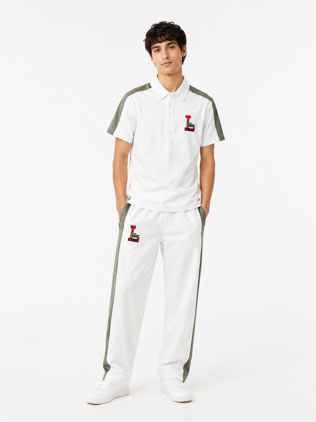 Men's Polo Co-Ord set - Beige