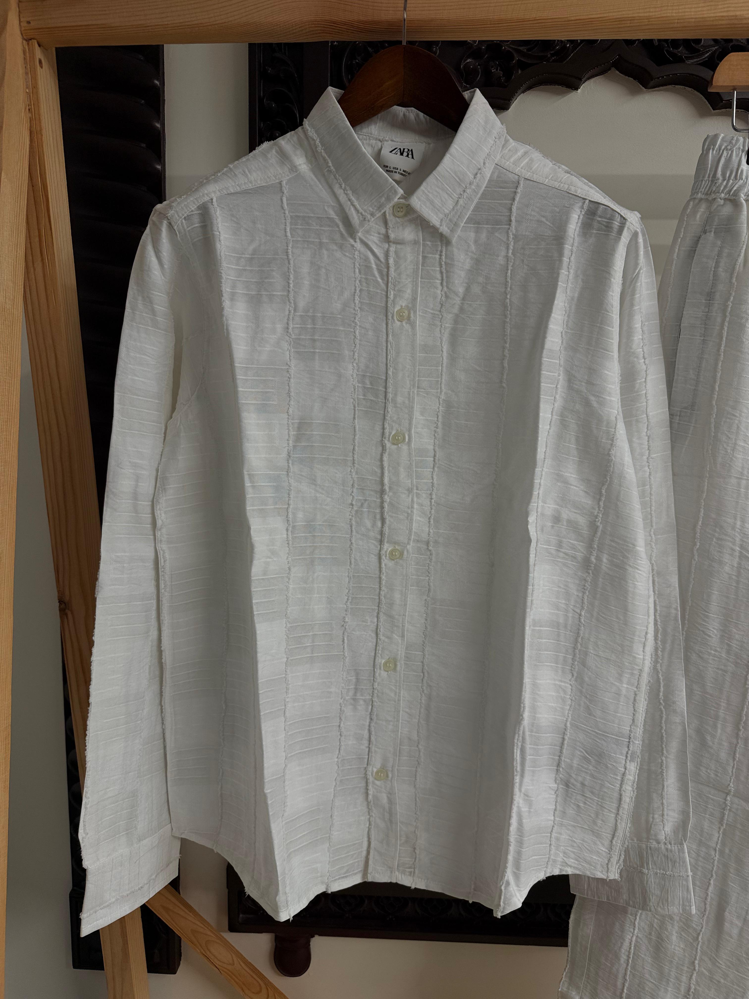 ZARA - PAPER COTTON FABRIC