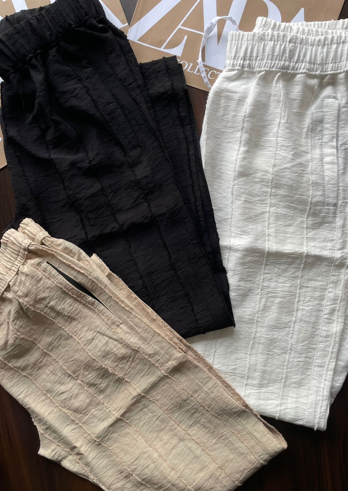 ZARA - PAPER COTTON FABRIC