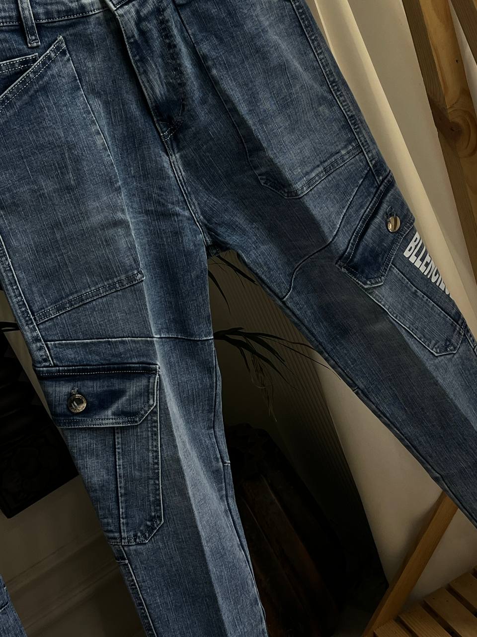 IMPO DENIM CARGO PENT